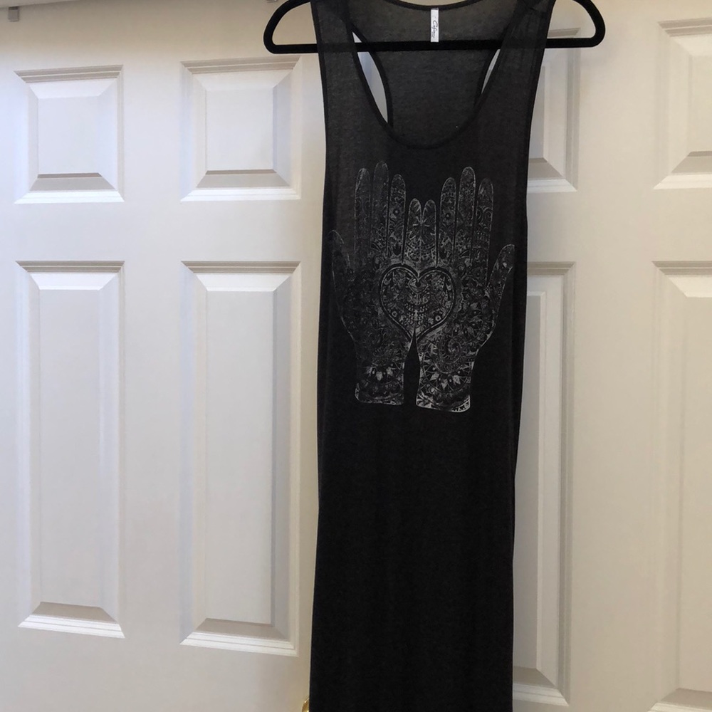 Cefian • Gray Slim Fit Maxi Dress